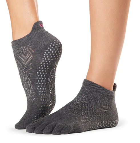 ToeSox Full Toe Luna - Grip Socks In Champagne - NG Sportswear