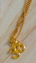 Load image into Gallery viewer, YOG. GOLD OM NECKLACE