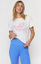Load image into Gallery viewer, SPIRITUAL GANGSTER DOVE CROP TEE